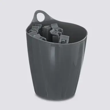 5Five Set van 25 afsluitclips in emmer (PP)