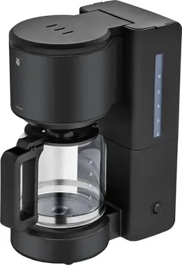 WMF Stelio Aroma Filter koffiemachine met glazen karaf 1000 W matzwart