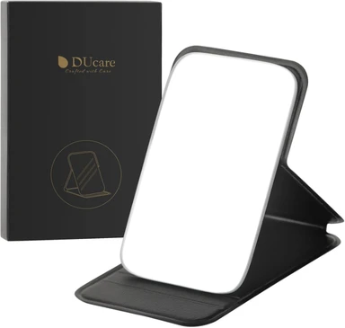 DUcare Tragbarer Mini-Schminkspiegel – Geschenk zum Internationalen Frauentag