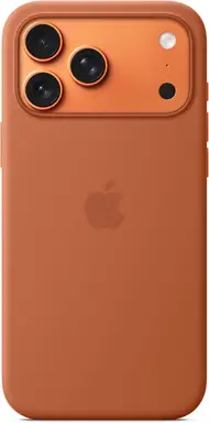 Apple iPhone 17 Pro Silicone Case with MagSafe – Terra Cotta