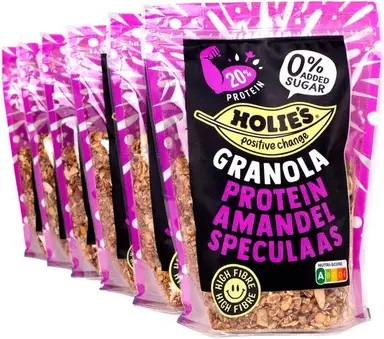 Holie's Granola Protein Amandel Speculaas - 6 x 350g