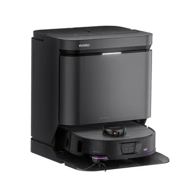 Eureka Floorcare Robot Vacuum and Mop – 2 in 1 Cleaning, Self-Cleaning and Self-Emptying Docking Station, Max Ultra System, Black – NERJ15MAXULTRABK