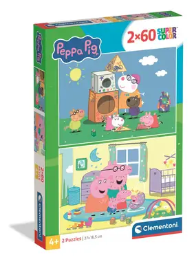 Peppa Pig 2 x 60 Piece Jigsaw Puzzles