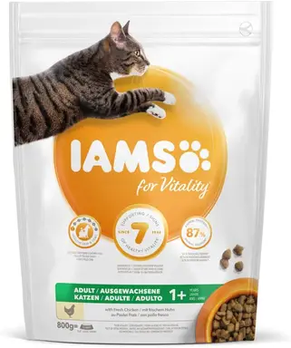 Iams adult Katze mit Huhn 800 g