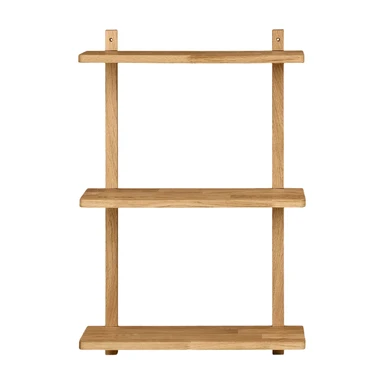 Furbulous House Nordic Étagère murale en chêne, 20 x 50 x 75 cm