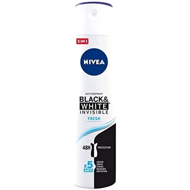 NIVEA Zwart & wit deodorantspray onzichtbare frisheid - 200 ml