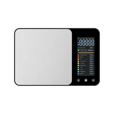 Unique Smart Nutrition Food Scale 5kg, On-Scale Nutrient Display & APP Sync (1.38M Food Database), Real-Time Calorie & Nutrient Analysis