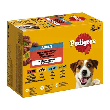 Pedigree multipack adult in gelee gemischte auswahl