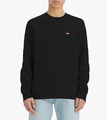Levi's herenhoodie The Original HM Crew zwart M