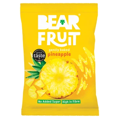 BEAR Fruit - Gently Baked Pineapple - 14 x 35g