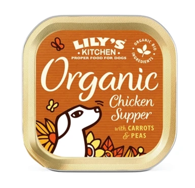 Lily's Kitchen Pâtée au poulet bio pour chien - 11 x 150 g