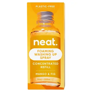 Neat Foaming Washing Up Spray Concentrated Refill Mango & Fig 30ml-makes 500ml