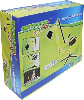 The Toy Company 0013385 Outdoor Active Metal Excavator Yellow/Black