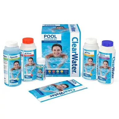 Clearwater 1/2 Size Pool Starter Kit - (UN3077 x 500g / UN1760 x 500g)