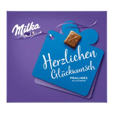 Milka Pralines Gift Box “Happy Birthday” 110g