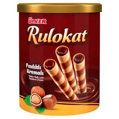 ULKER RULOKAT romige walnootcrème doos 170 g