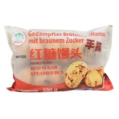 TCT gestoomd broodje met rode suiker 390 g