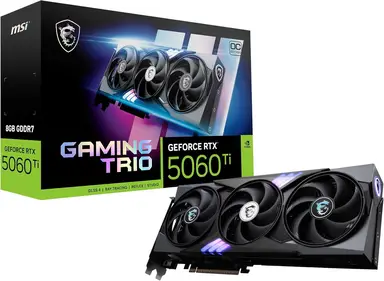 MSI GeForce RTX 5060 Ti GAMING TRIO OC 8 Go