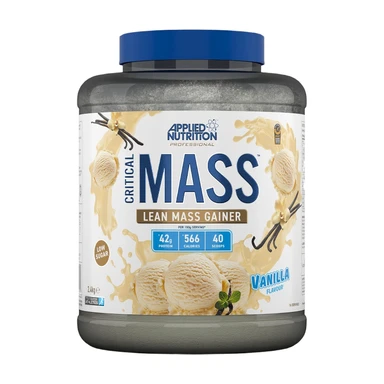 Applied Nutrition Critical Mass Professional Weight Gainer Vanilla Flavour - 2.4 kg