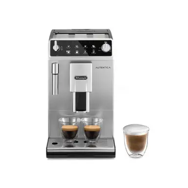 DELONGHI Autentica, Expresso Automatique avec Broyeur 15 Bars, ETAM29.510.SB, Gris