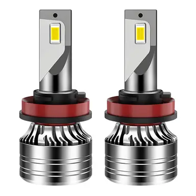 EndureLite H8/H9/H11 Nebelscheinwerfer-Birnen, 1:1-Design mit Lüfter, Plug & Play, 6000 K Coolweiß, 2er-Pack