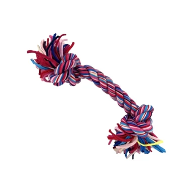 HAPPY PET TWIST-TEE Jouet à tirer à 2 nœuds - 37 cm