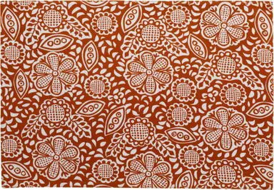 Set de Sets de Table Recyclés Enduits Kira Rooibos 33 x 48