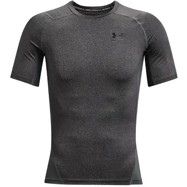 Under Armour HeatGear Compression Men's Short Sleeve T-Shirt - Carbon Heather