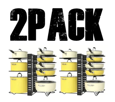 0198 Kitchen Shelf - 8 Tiers, 4.5mm (Set of 2)