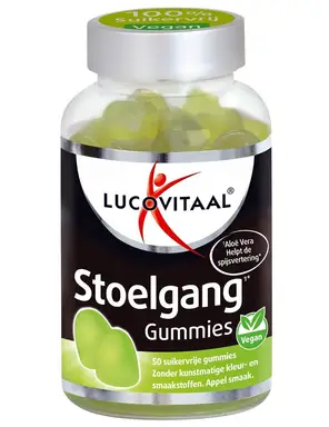 Lucovitaal Stoelgang Gummies Suikervrij 60 gummies