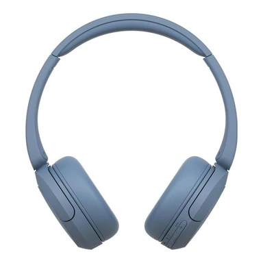 Sony WH-CH520 kabellose Bluetooth On-Ear-Kopfhörer, hohe Klangqualität, leichtes Design, bis zu 50 Stunden Akkulaufzeit, Schnellladefunktion, EQ, klare Anrufqualität, für iOS und Android, blau