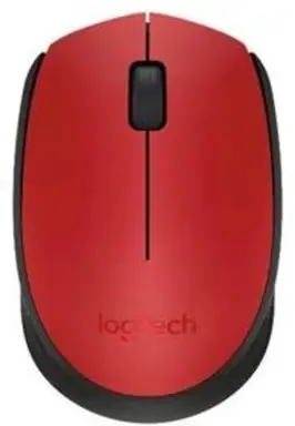 Logitech Muis M171 Rood
