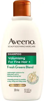 Aveeno Haircare Volumising+ Fresh Greens Blend Shampoo 300ml