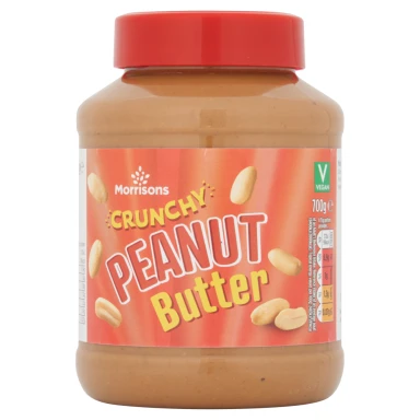 Morrisons Crunchy Peanut Butter 700g