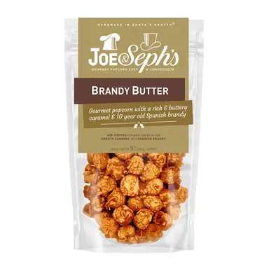 Joe & Seph's Brandy Butter Christmas Gourmet Popcorn 80g