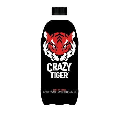 CRAZY TIGER Boisson énergisante 1L