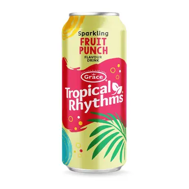 Grace Tropical Rhythms Sparkling Fruit Punch 330ML
