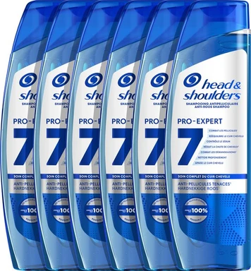 Head & Shoulders Pro-Expert 7IN1 - Anti-Roos Shampoo - Voordeelverpakking 6 x 250 ml