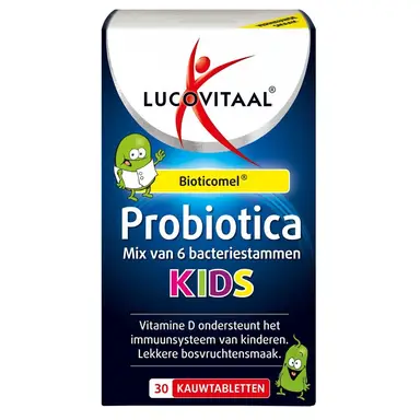 Lucovitaal Probiotica Kids 30 Kauwtabletten