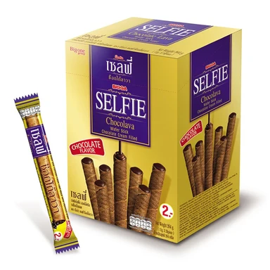 BIGGA Selfie Choco Lava Bâtonnets au chocolat - 216 g