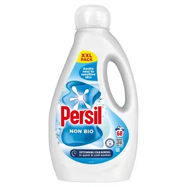 Persil Liquid Laundry Detergent, Non Bio, 68 Washes, 1.836l