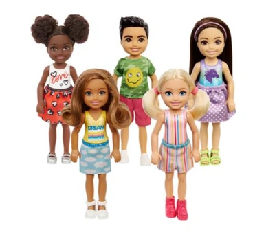 Barbie Club Chelsea mini poppen assortiment - display, geassorteerd