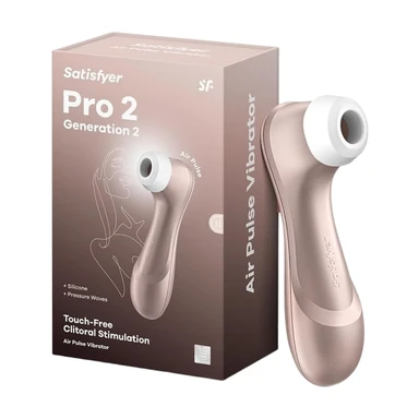 Satisfyer Pro 2 Next Generation, Stiftung Warentest 1,6 (gut), Klitoris-Nippel mit 11 Intensitätsstufen, On-Top-Vibrator mit Akku-Technologie, wasserdicht