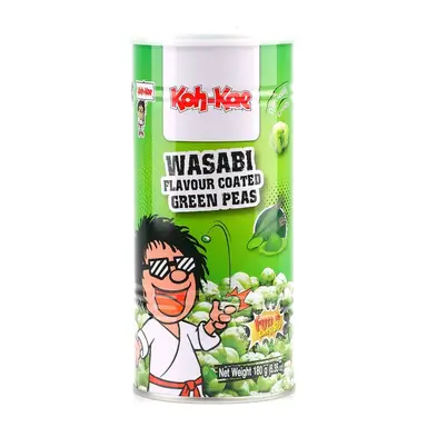 KOH-KAE Wasabi-Geschmack umhüllte grüne Erbsen 180g