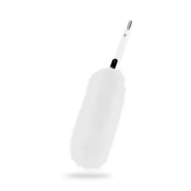 Swan Elevate Ultra-Fine Microfibre 2-in-1 Duster with Super Soft Microfibre, White