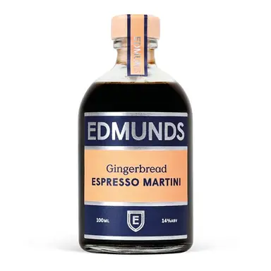 EDMUNDS Cocktails Gingerbread Espresso Martini 14% ABV 100ml