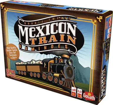 Goliath Mexicaanse trein domino's spel - 91 dubbel-12 tegels, 2-8 spelers