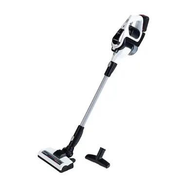 Theo Klein 6812 Bosch Staubsauger, batteriebetrieben, Saug- & Soundfunktion, dreh- und entfernbare Bodendüse mit Laufwalze, für Kinder ab 3 Jahren