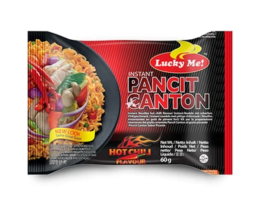Lucky Me Pancit Canton Chilli Instant Noodles 60g