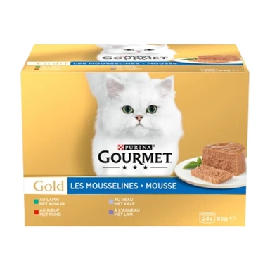 Gourmet Gold Mousses assorties - 24 x 85 g